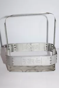 RARE vintage 7-up soda delivery man's 6-pack metal aluminum can carrier NICE - Picture 1 of 6