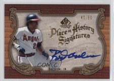 2006 SP Legendary Cuts Place in History Signatures /50 Rod Carew #PH-CA Auto HOF