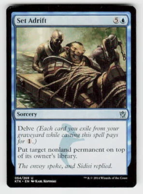 Khans of Tarkir #54 Set Adrift - Image 1 of 2