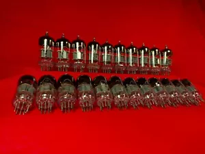 10 PCS 6N23P/E88CC/ECC88/6922/6DJ8.REFLECTOR.Double Triode Tube USSR.MIX.1970s - Picture 1 of 5