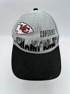 Kansas City Chiefs New Era 2022 Conference Champions 9FORTY Cap LVII Snapback - Imagen 1 de 15