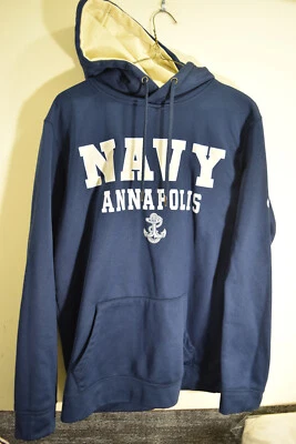 Navy Midshipmen Pullover Hoodie Naval Academy USNA Blue MENS M - Image 1 of 4
