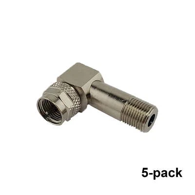 PPC Belden SignalTight RaPLUS Right Angle Adapter For Coax Cables - 5 pack - Image 1 of 4