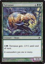 MTG - Fifth Dawn - Tyrranax - 2X - Foil - NM