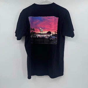 Camiseta In N Out Burger Hombre Mediana Negra Las Vegas Manga Corta Mike Rider Crew - Imagen 1 de 8