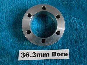 MTB Tools Mountain Bike Bicycle 6 Bolt Brake Rotor Spacer 36.3mm Bore 15mm Thick - Picture 1 of 5