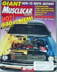 MUSCLECAR CLASSICS 1992 APR - HEMI vs 6PAK, GIBB ZL1 - Imagen 1 de 1