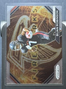 2023 Panini Prizm Fireworks - Bijan Robinson #F-24 Atlanta Falcons RB - Picture 1 of 2