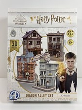 Harry Potter Diagon Alley Set 3D Puzzle Wizarding World 273 Pieces Ages 8+