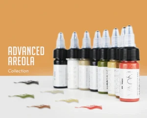 Nuva Farben Areola Tinte 8er-Pack Set 1/2 Unzen Permanent Make-up Pigment PMU Zubehör - Bild 1 von 2
