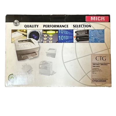 MICR High Yield Toner Cartridge Replacement for 28P2492 IBM Infoport 1120/1125 - Image 1 of 4