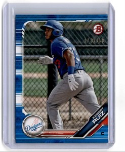 2019 Bowman Prospects Blue Keibert Ruiz 010/150 Los Angeles Dodgers #BP-118