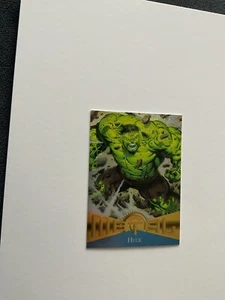 2013 Marvel Fleer Retro Metal Blaster BASE Hulk Card 11 - Bild 1 von 2