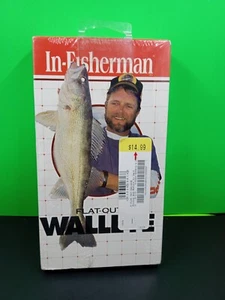 In Fisherman Flat Out Walleye Flat-Out 1998 Lindner VHS New Sealed NIP NIB - Picture 1 of 4