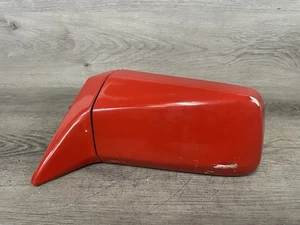84-89 Nissan Z31 300ZX Left Driver Side Power Mirror Hot Red 521 No Glass - Picture 1 of 9