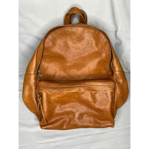 Madewell Lorimer Leder Rucksack Handtasche braun Reise Schule Alltag Tasche - Bild 1 von 6