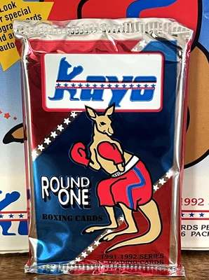 1991-92 KAYO ROUND ONE Premiere Edition Boxing PACK 14 Cards LENNOX LEWIS RC OVP - Bild 1 von 4