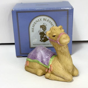 AVON BENEDIZIONI CELESTI PRESEPE cammello statuina porcellana SOSTITUZIONE (1986) - Foto 1 di 10