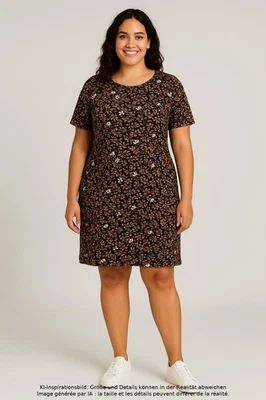 Lands End Kleid Damen Dress Damenkleid Gr. EU 48 Mehrfarbig #7fhsn4y - Bild 1 von 4