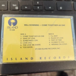 Will Downing - Come Together As One Cassette Tape Island Promo Sealed - Picture 1 of 1