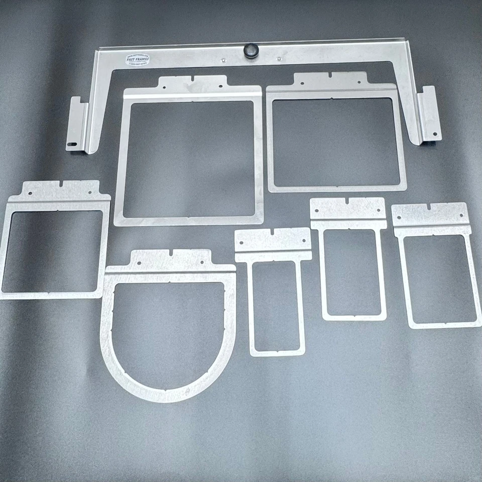 Fast Frames 7n1 Embroidery Hoops-Brother PR1000 and Baby Lock 10 Needle Machines - Image 1 of 1