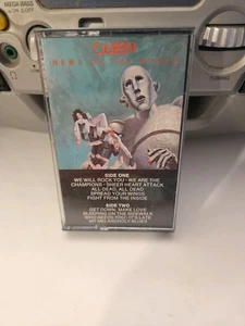  Queen News of the World Cassette Tape  TESTED  - Picture 1 of 6
