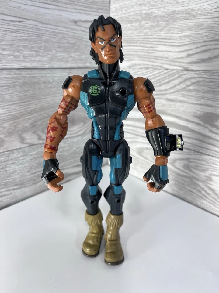 Figura de acción Gi Joe Sigma 6 V1 Tracker Spirit Iron-Knife 8 pulgadas 2005 Hasbro Foto 1 de 4