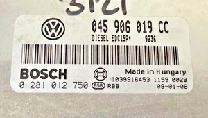 CALCULATEUR SKODA FABIA 0281012750 045906019CC BOSCH EDC15P+ - Imagen 1 de 4