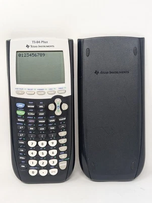 Texas Instruments TI-84 Plus Graphics Calculator With Cover Working - Image 1 of 4
