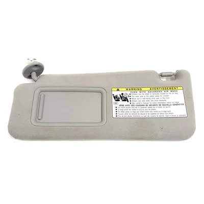 2006-2013 Lexus IS250 IS350 Sun Visor GRAY Left Driver Side Cloth OEM Lighted - image 1 of 4