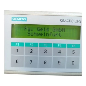 SIEMENS SIMATIC OP3 6AV3503-1DB10 Pupitre opérateur - Photo 1/12