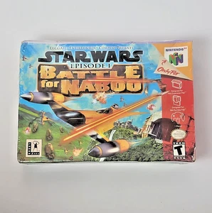 Battle for Naboo (Nintendo 64, 2000) | Factory Sealed | Star Wars | N64 Rare - Picture 1 of 7
