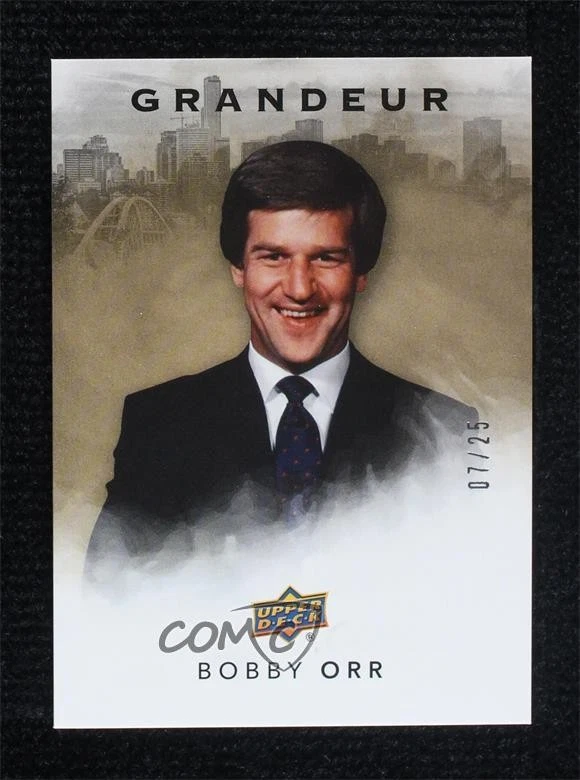 2021 Upper Deck Grandeur Gold /25 Bobby Orr #G-3 HOF - Image 1 of 2