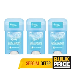 Secret Llave sin Perfume Antitranspirante Barra Crema 48H Sudor Protección 40ml - Imagen 1 de 6
