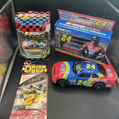 Jeff Gordon NASCAR a.m. FM alarm clock  Ornament Cards And Air Freshener - Image 1 of 4
