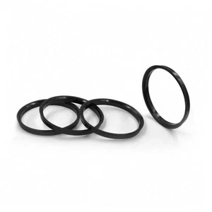  4er Set Nabenzentrierringe 106 mm Außendurchmesser bis 95,05 mm Nabendurchmesser, 106,10 mm schwarz - Bild 1 von 7