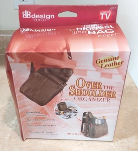 db design by BUXTON Schulterfreier Organizer (WIE IM FERNSEHEN GESEHEN) Echtleder - Bild 1 von 4