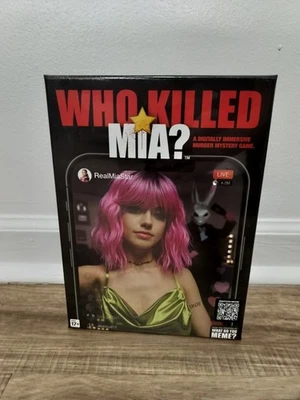 Who Killed Mia A Digitally Immersive Murder Mystery Board Game - Image 1 of 3