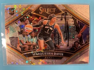 Marquesha Davis – 2024 Select WNBA “Snapshots” #3 White Disco parallel /75 RC - Picture 1 of 2
