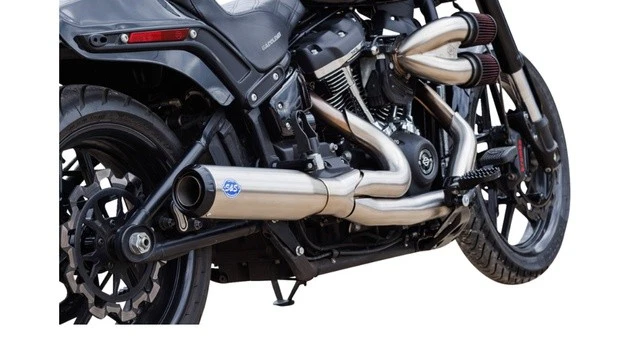 S&S Cycle Qualifier Race 2:1 Full Exhaust System SS Harley Davidson Softail Foto 1 de 1