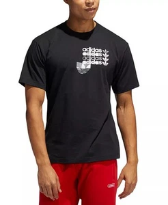 adidas Originals Men's Forum T-Shirt in Black-Size Small - Picture 1 of 4