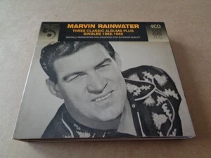 Marvin Rainwater - 3 Classic Albums+ singles 1955 - Real Gone Music 4 CD Box Set - Picture 1 of 2