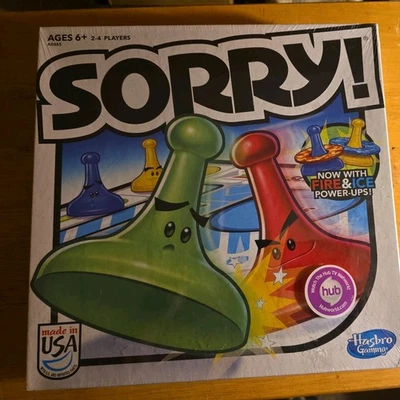 Hasbro Sorry! Board Game, New - Sealed 2013, great gift - Image 1 of 2