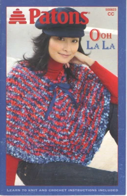 Ooh La La Patons Pattern Book 500823 - Image 1 of 4