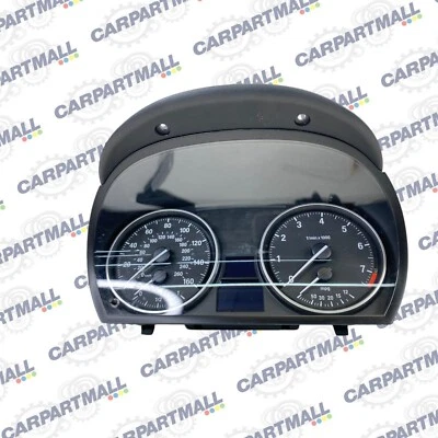 Cuadro de instrumentos BMW 328xi 2007 2008 velocímetro medidores 173 k millas fabricante de equipos originales Foto 1 de 4