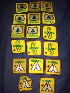 Vintage ORANGE EMPIRE COUNCIL PFADFINDER, BSA Tuch, Leder Wander Patches - Bild 1 von 11