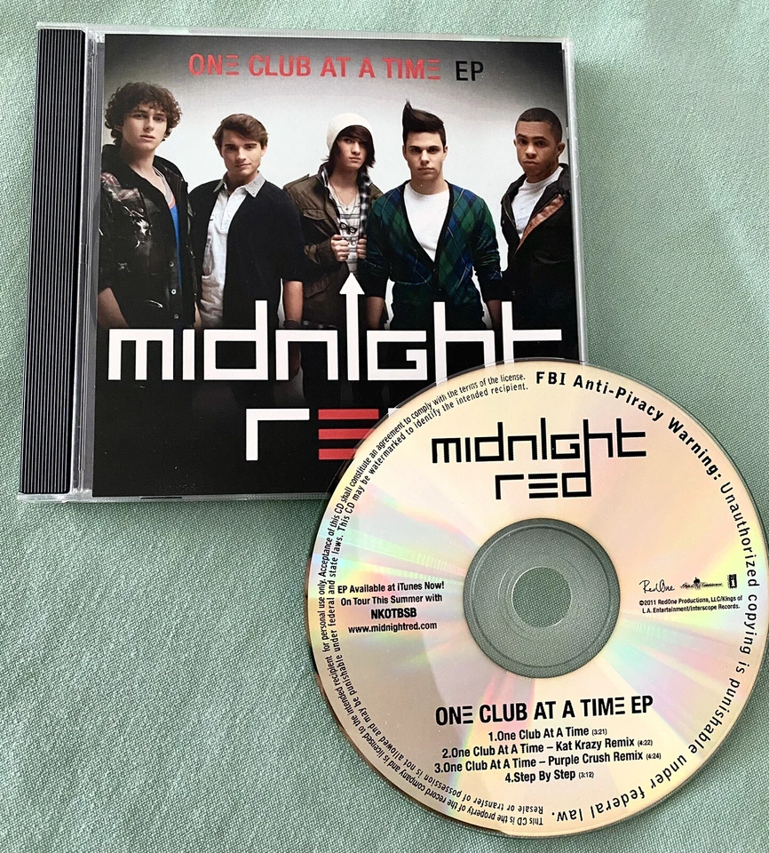 Mitternacht Rot ** PROMO CD ** Ein Club Nach Dem Anderen - EP - Bild 1 von 1