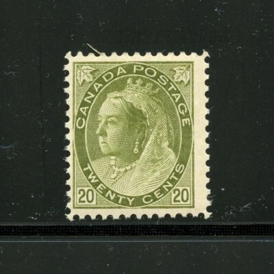 KMC4076-Canada #84 (C789) Q.V. 1920, the 20¢ olive green, M, H, FVF, CV$650.00 - Image 1 of 2