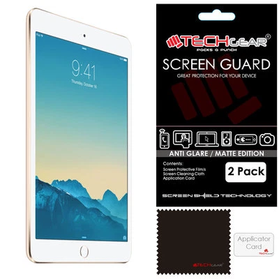 2x TECHGEAR MATTE ANTI GLARE Screen Protectors for Apple iPad Mini 5 2019 Mini 4
