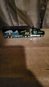 1993 Dale Jarrett 32 Nascar Haul Series II Shoe World Kenworth Tractor Trailer - Picture 1 of 16